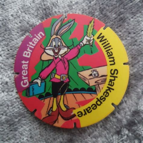 LOONEY TUNES WARNER BROS WORLD EDITION SINGLE TAZOS 1996 WALKERS BRAND