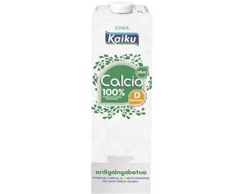 Leche Semidesnatada Calcio Kaiku Km