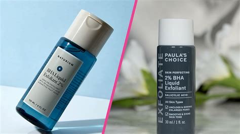 Battle Of The Bhas Paulas Choice Vs Naturium Which Liquid Exfoliant