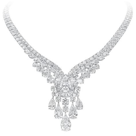 Graff Goddess Of The Waterfall Necklace Bridal Diamond Necklace