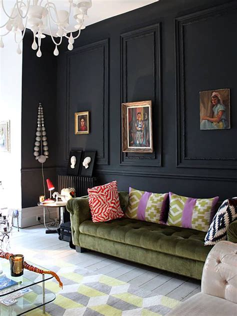 Темные стены: тренд или риск? - COLLECTION-DESIGN.RU