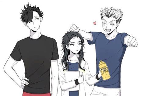 Genderbends Haikyuu Haikyuu Genderbend Haikyuu Bokuto Haikyuu Manga