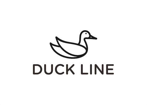 Premium Vector Duck Logo Vector Illustration Design Template