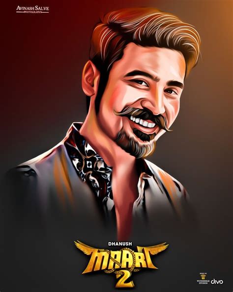 Dhanush | Actors illustration, Dj images hd, Famous indian actors