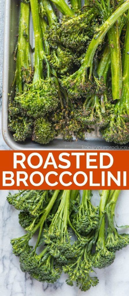 Roasted Broccolini How To Roast For An Easy Side Dish Roasted