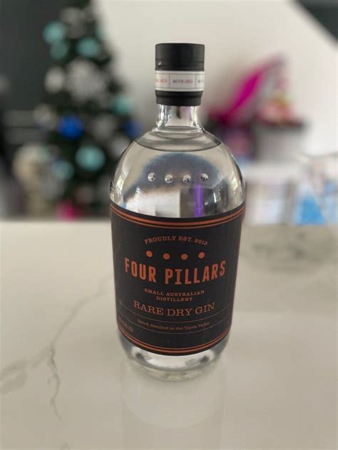 Four Pillars Rare Dry Gin L Food Drinks Alcoholic Beverages On