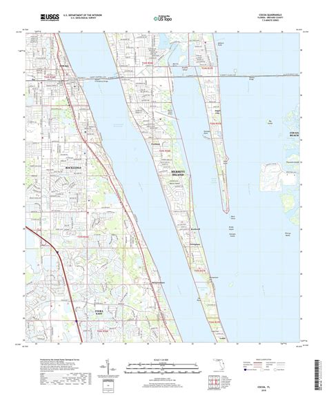 Topographic Map Of Florida