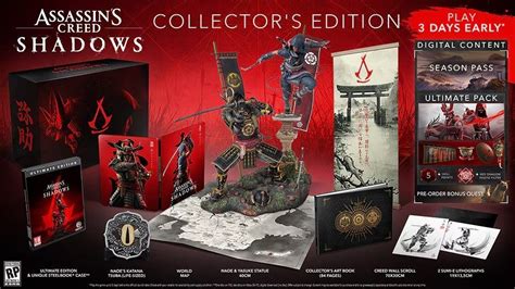 Assassin's Creed Shadows Mais Barato - Edição de colecionador de Assassin's Creed Shadows ficou mais barata