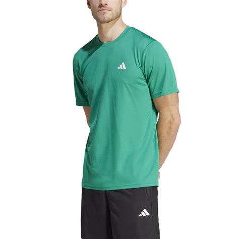 T Shirt De Fitness Cardio Adidas Homme Vert Adidas Decathlon