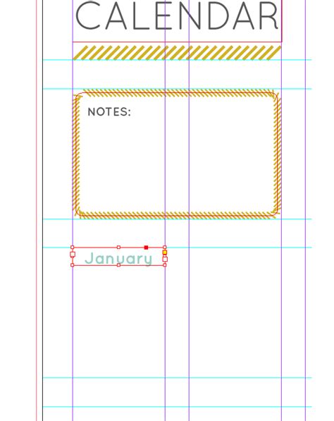 Create A Retro Wall Calendar In Adobe Indesign Envato Tuts