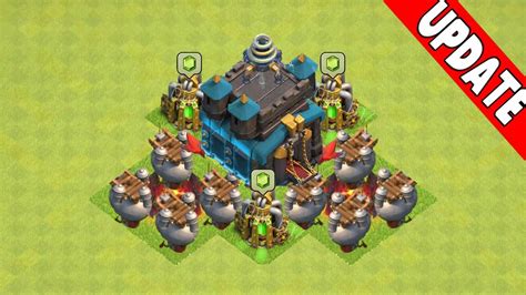 Clash Of Clans New 2015 Update New Troops And Buildings Townhall 11 Yeti Blimp Goblin King