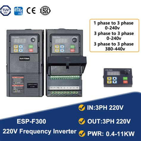 Mini Vfd Variable Frequency Ac Drive Converter For Motor Speed Control