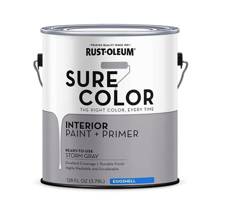 Rust Oleum 380224 Sure Color Series Interior Paint Primer Store Gra Toolbox Supply