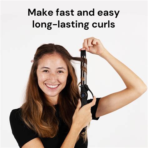 L ANGE HAIR Le Clip Titanium Curling Iron Professional Hot Tools Curling Iron Salon Hair