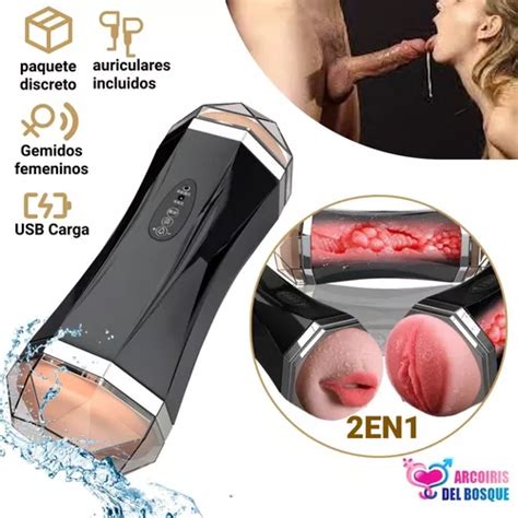 Masturbador Vibrador Con Voz Masculino Realista Vagina Oral Mercadolibre