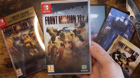 UNBOXING Front Mission 1st Remake Limited Edition Switch YouTube