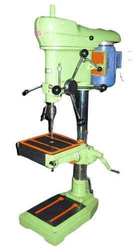 KR Panchal Bench Drilling Machine 20mm Single Phase Spindle Travel