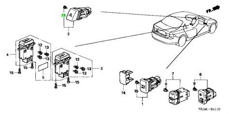 Buy Genuine Honda 35851seae11 35851 Sea E11 Bulb Comp 14v 40ma