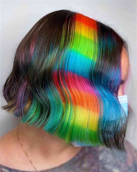 82 Photos Of Rainbow Hair Ideas To Consider For 2024 Rainbow Hair