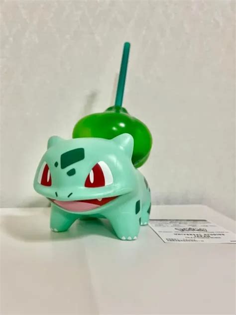 USJ POKEMON BULBASAUR Figure Universal Studios Japan Drink Case New 41