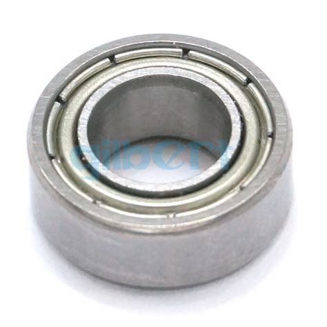 2pcs R188ZZ 1/4"x1/2"x0.19" ABEC1 Thin-wall Deep Groove Ball Bearing | eBay