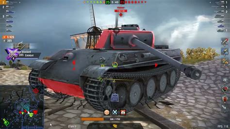 World Of Tanks Blitz Emil 1951 Full HP Ammo Rack Of Panther How To Hit