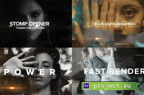 Videohive Stomp Opener Project For After Effects