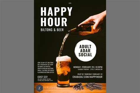 Happy Hour - Biltong and Beer | JewishPhoenix