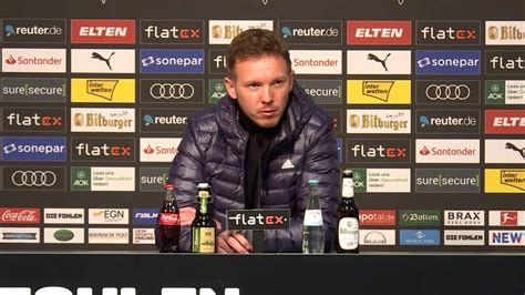 Video Nagelsmann PK nach Borussia Mönchengladbach FC Bayern