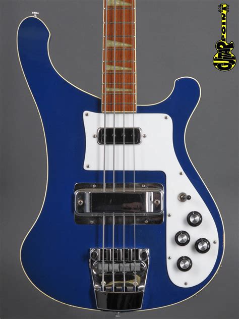 1978 Rickenbacker 4001 Bass Blue Vi78ri4001bluera199