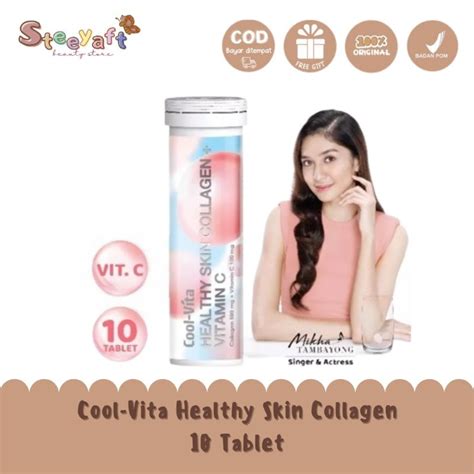 Jual Coolvita Healthy Skin Collagen Vitamin C Minuman Collagen Rasa