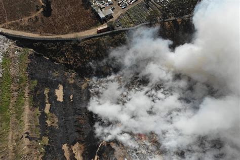 Impresionantes Im Genes A Reas Del Incendio En Villa Nueva