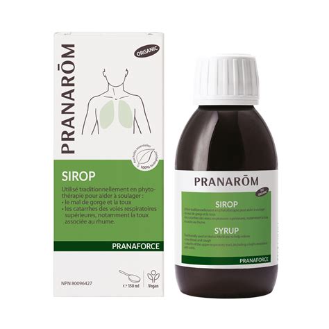 Sirop Hiver Par Pranarom Sirop Baume Miel Avec Huiles Essentielles