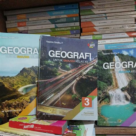 Jual Geografi Erlangga Kelas Sma Kurikulum Original Shopee