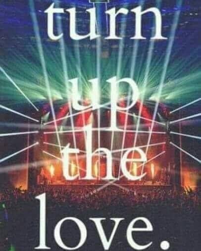 Turn Up The Love Concert Poster