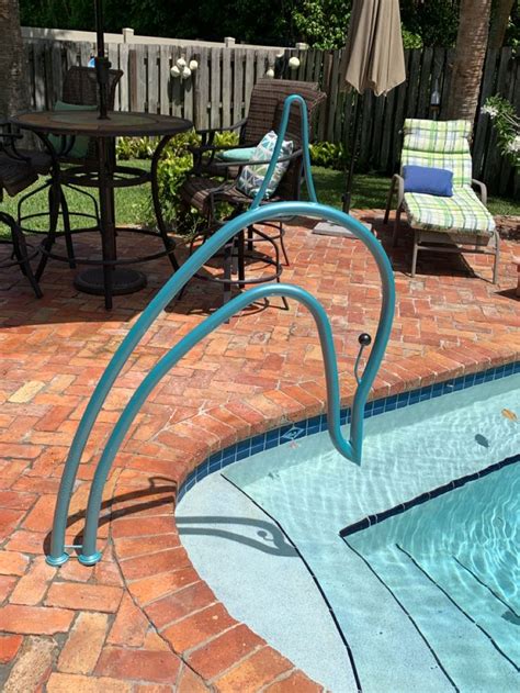 Dolphin Pool Rail Pool Rails Outdoor Handrail Hot Tub Outdoor