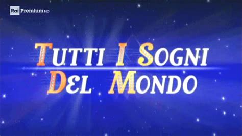 Tutti I Sogni Del Mondo 2002 YouTube