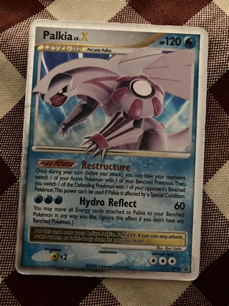 Pok Mon Tcg Palkia Lv X Dp Black Star Promotional Dp Holo Promo Ebay