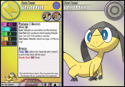 Helioptile by PokemonCMG on DeviantArt