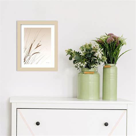 Field Grasses I Sepia By Debra Van Swearingen Wood Framed Wall Art Print Framed Art Michaels