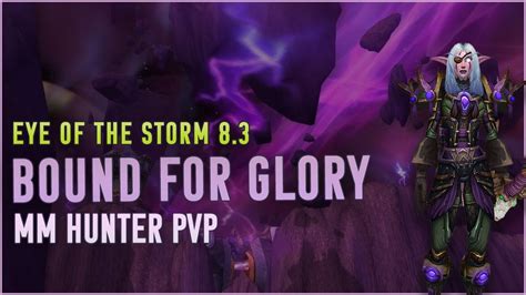 BOUND FOR GLORY MM Hunter WoW PvP Eye Of The Storm BFA 8 3 YouTube