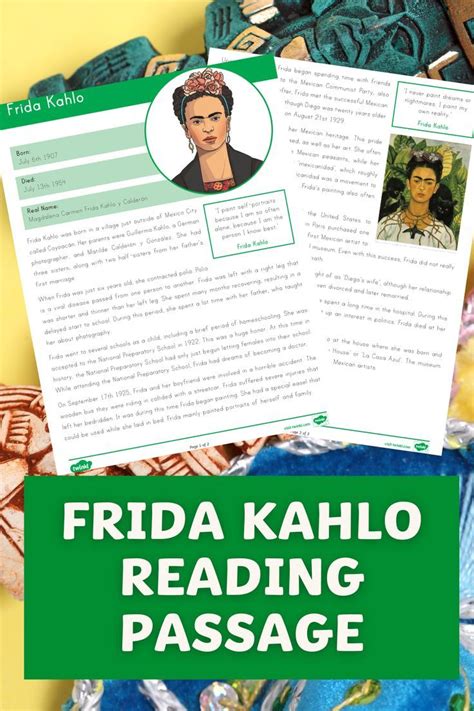 Frida Kahlo Is A Famous Artist Who Is Recognized As One Of Mexicos