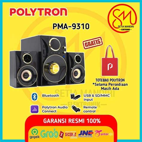 Jual Polytron Pma 9310 Active Speaker Aktif Bluetooth Usb Sd Mmc