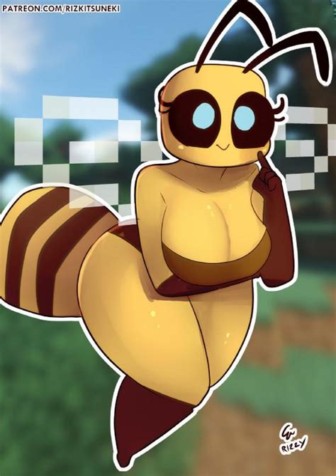 Minecraft Bee By Miiya Minecraft Bees Know Your Meme