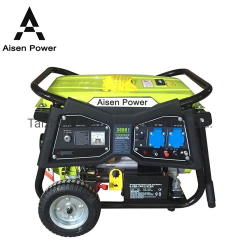 Aisen Power Kva Kw Single Phase Electric Start Homemade Portable