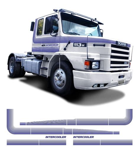 Adesivo Scania MercadoLivre