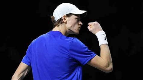 Davis Cup Jannik Sinner Helps Italy Beat Australia Takes Them To