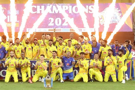 Ipl 2021 Final Ms Dhonis Chennai Super Kings Humble Kolkata Knight