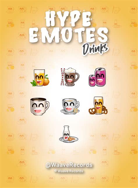 Drink Emotes By Michael Nadeau
