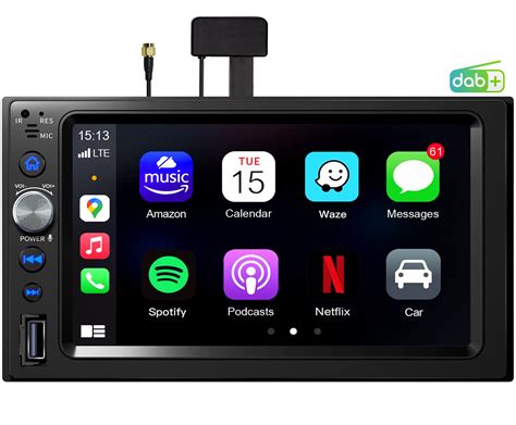 Buy Double Din Car Stereo Built In Dab Media Receiver With Wireless